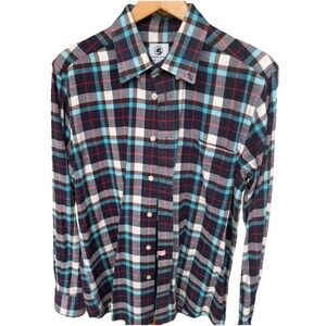 Southern Proper Plaid Shirt Men’s Medium Preppy Southern Frat Coastal Prep